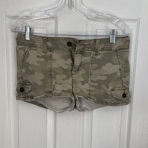 Arizona Jean Company Olive Camo Women's Cargo Shorts